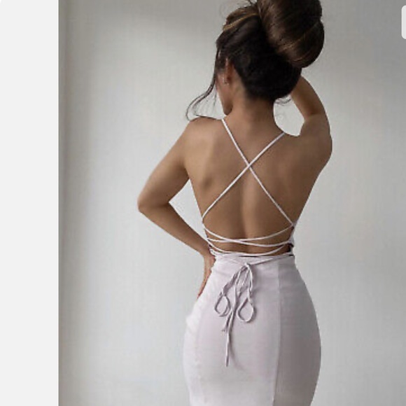 ZARA LINEN BLEND DRESS - Picture 3 of 15